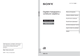 Sony NEX-C3A Návod na používanie