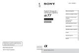 Sony SLT-A77VL Návod na používanie