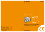 Sony DSLR-A700Z Návod na používanie