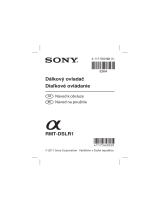 Sony DSLR-A700 Návod na používanie