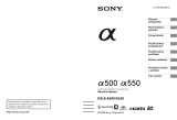 Sony DSLR-A500 Návod na používanie