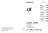 Sony DSLR-A550 Návod na používanie