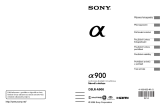 Sony DSLR-A900 Návod na používanie