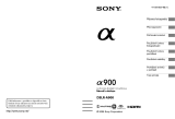 Sony DSLR-A900 Návod na používanie