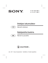 Sony NP-FV50 Návod na používanie