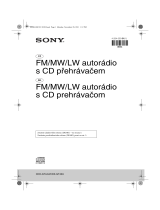 Sony CDX-GT44U Návod na používanie