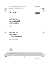 Sony CDX-G1001U Návod na používanie