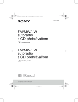 Sony CDX-GT560UI Návod na používanie