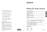 Sony MHS-PM1 Návod na obsluhu