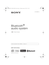 Sony MEX-BT3700U Návod na používanie
