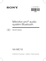 Sony XA-MC10 Návod na používanie