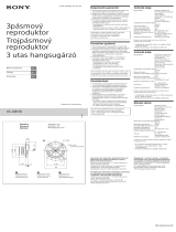 Sony XS-XB130 Užívateľská príručka