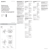 Sony XS-XB690 Užívateľská príručka