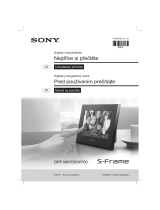 Sony DPF-W700 Návod na používanie