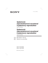 Sony XS-F1037SE Quick Start Guide and Installation