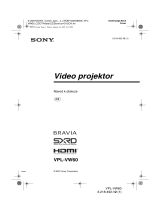 Sony VPL-VW60 Návod na používanie