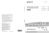 Sony NEX-VG30E Návod na používanie