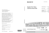 Sony HDR-XR160E Návod na obsluhu