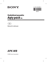 Sony APK-WB Návod na používanie