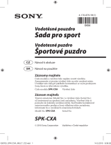 Sony SPK-CXA Návod na používanie