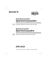 Sony SPK-HCH Návod na používanie