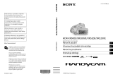 Sony HDR-XR500VE Návod na obsluhu