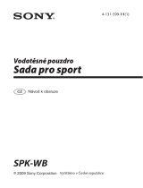 Sony SPK-WB Návod na používanie