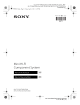 Sony MHC-EX66 Návod na používanie