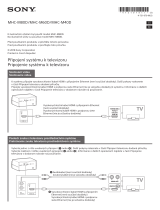 Sony MHC-M80D Quick Start Guide and Installation