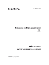 Sony NWZ-B142 Návod na používanie