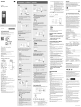 Sony ICD-SX2000 Návod na používanie