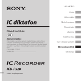 Sony ICD-P520 Návod na používanie