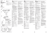 Sony WM-FX522 Užívateľská príručka