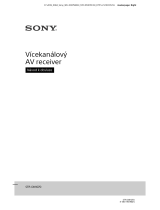 Sony STR-DN1070 Návod na používanie