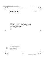 Sony STR-DG520 Návod na používanie