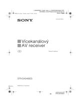 Sony STR-DA5400ES Návod na používanie