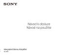 Sony TA-A1ES Návod na používanie