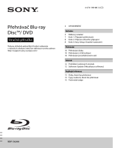 Sony BDP-S6200 Používateľská príručka