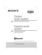 Sony ICF-CS20BT Návod na používanie