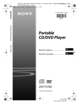 Sony DVP-FX780 Návod na používanie