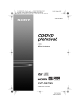 Sony DVP-NS708H Návod na používanie