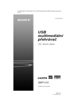 Sony SMP-U10 Návod na používanie