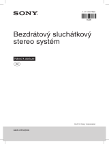 Sony MDR-RF855RK Návod na používanie