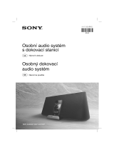 Sony RDP-XA900IP Návod na používanie