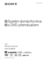 Sony DAV-DZ860W Návod na používanie