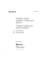 Sony RDP-X60iP Návod na používanie