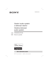 Sony RDP-V20IP Návod na používanie