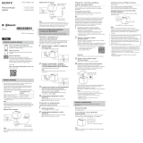 Sony SRS-X11 Quick Start Guide and Installation