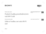 Sony SRS-X7 Návod na používanie