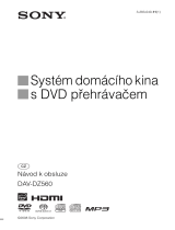 Sony DAV-DZ560 Návod na používanie